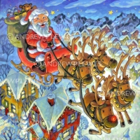 Carnaby Sweet Advent Santa’s Sleigh