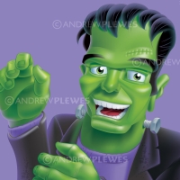 Oreo Halloween Frankenstein