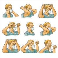 Discovery Campus Paper Mask Directions